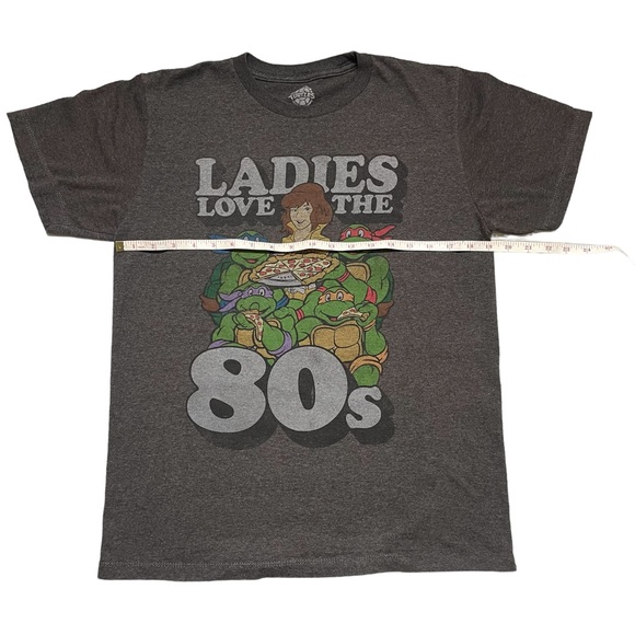 Nickelodeon Teenage Mutant Ninja Turtles Ladies Love the 80s Graphic Tee - Picture 4 of 5